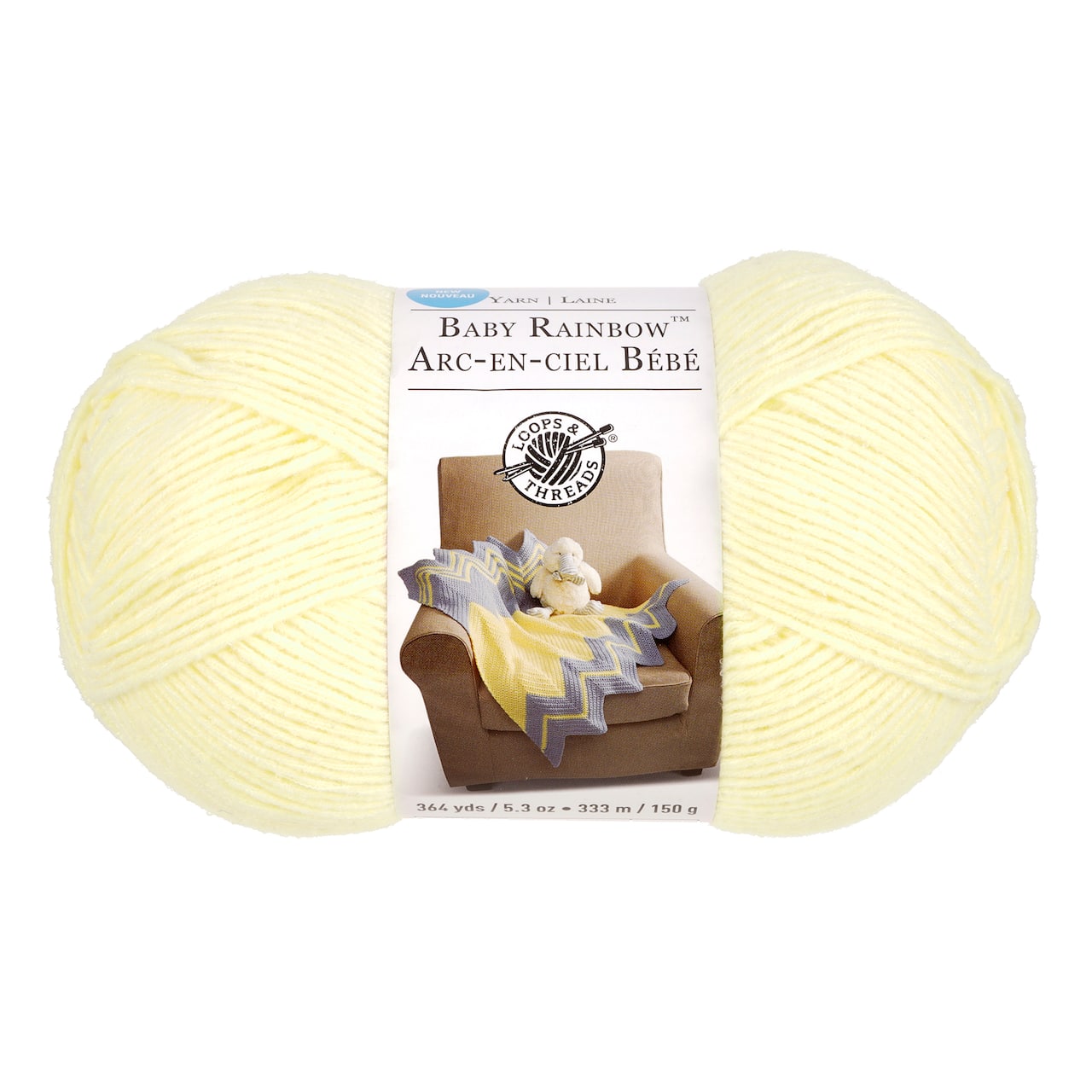 15 Pack: Brushed Rainbow™ Yarn by Loops & Threads®